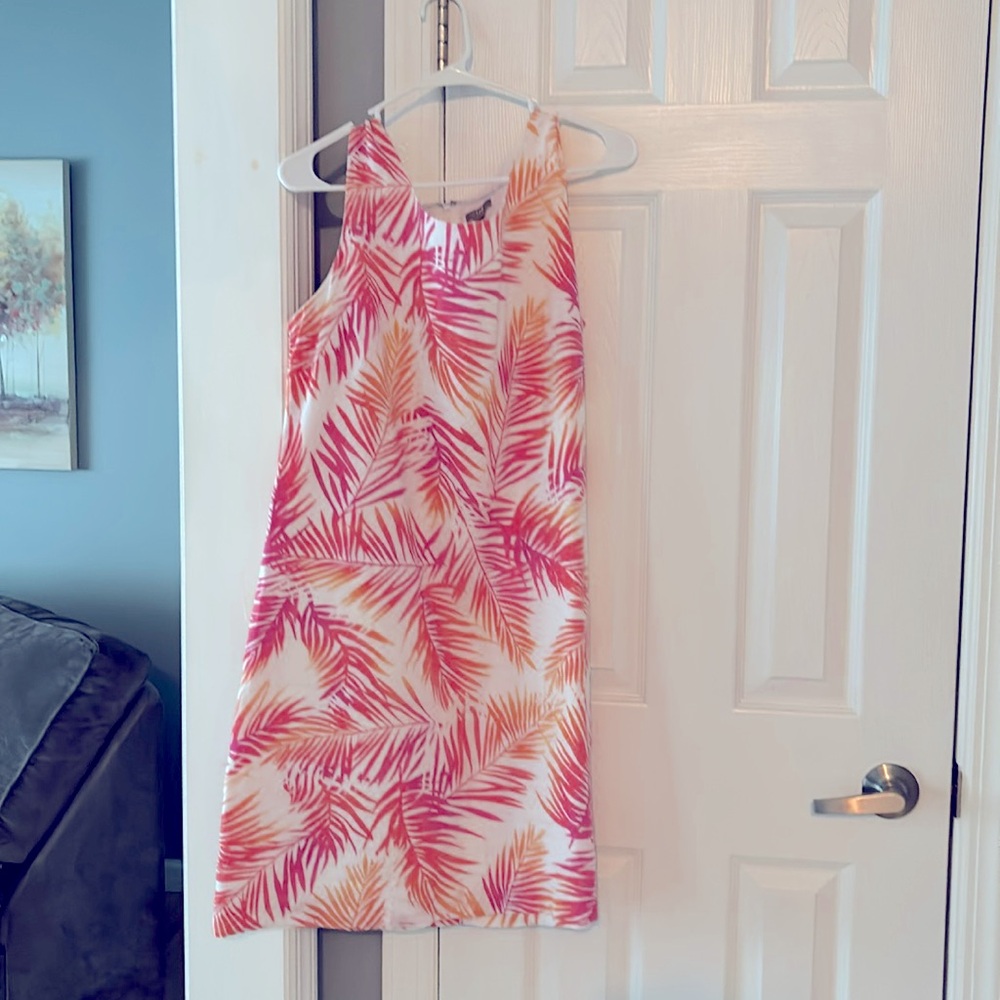 J.Jill linen dress, lined and in perfect condition.